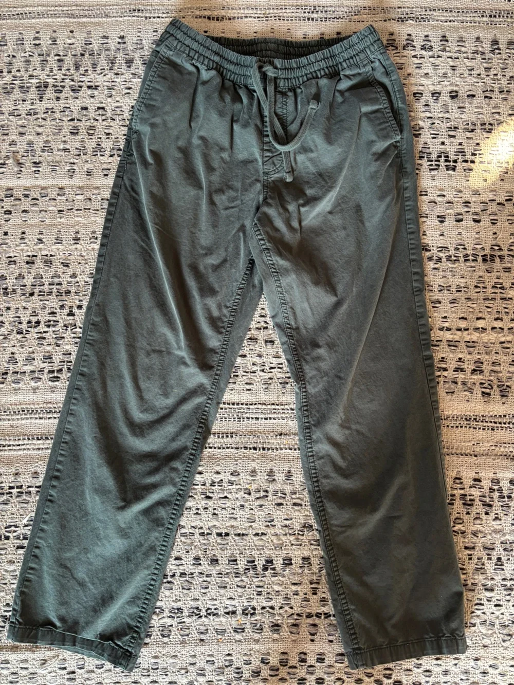 Vans Men's Olive and Khaki tan Utility Chinos